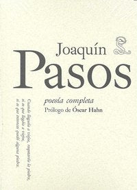 Poes¡a completa, de JOAQUíN PASOS | portada del libro