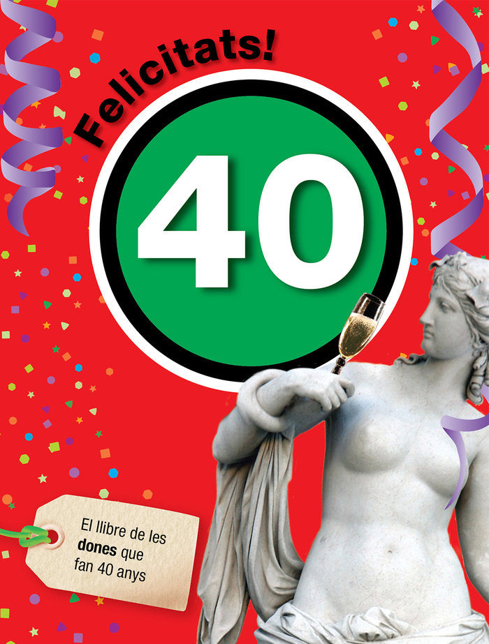 Felicitats 40-Dona, de Rosés Collado | portada del libro