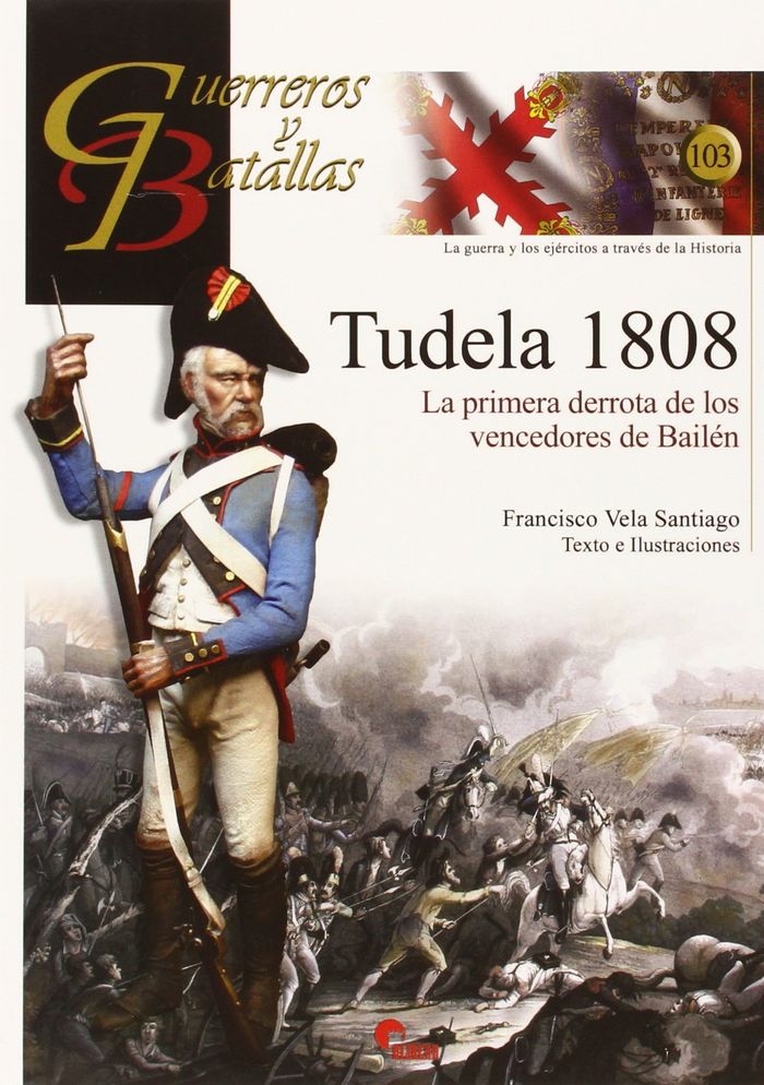 TUDELA 1808, de Vela Santiago, Francisco | portada del libro