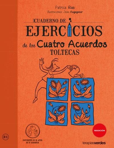 Cuaderno de ejercicios de los cuatro acuerdos toltecas, de RAS | portada del libro