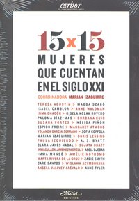 15 x 15 mujeres que cuentan en el siglo XXI, de Varios autores | portada del libro