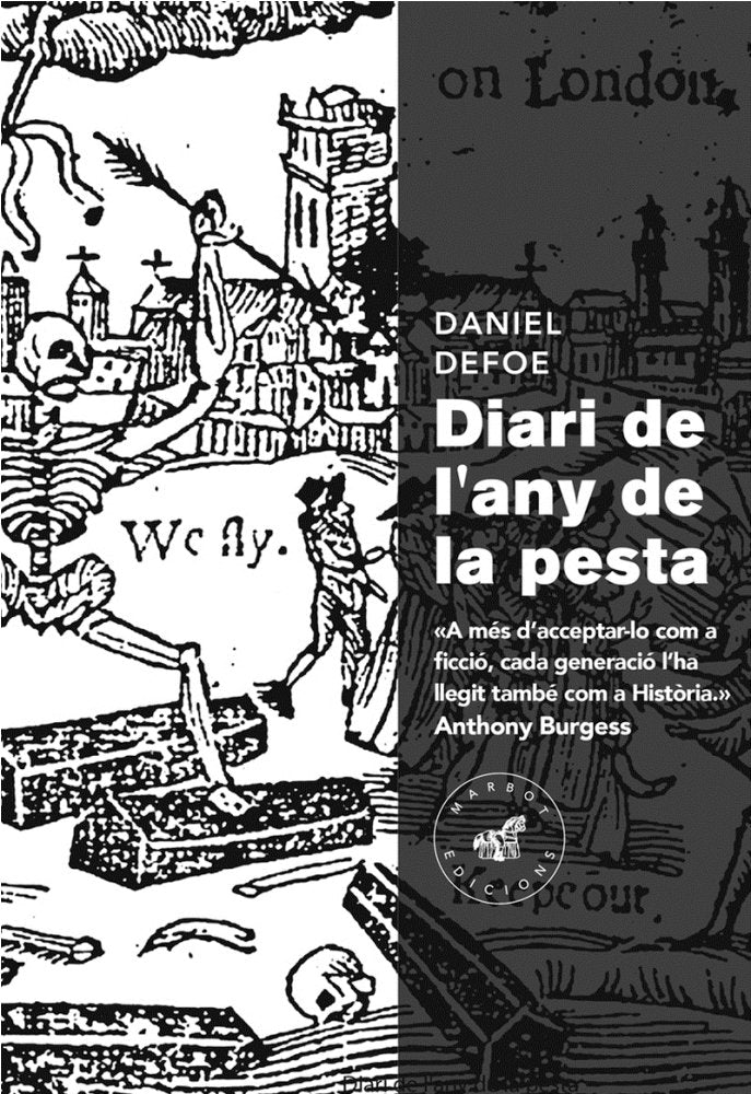DIARI DE L'ANY DE LA PESTA, de DEFOE, DANIEL | portada del libro