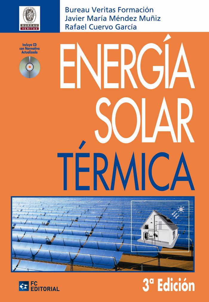 Energía solar térmica, de Méndez Muñiz, Javier | portada del libro