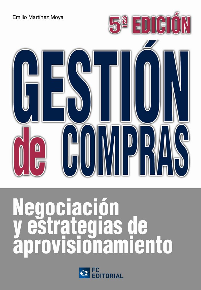 Gestión de compras, de Martínez Moya, Emilio | portada del libro