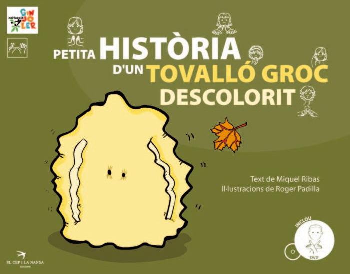 Petita història d'un tovalló groc descolorit, de Ribas Figueras | portada del libro