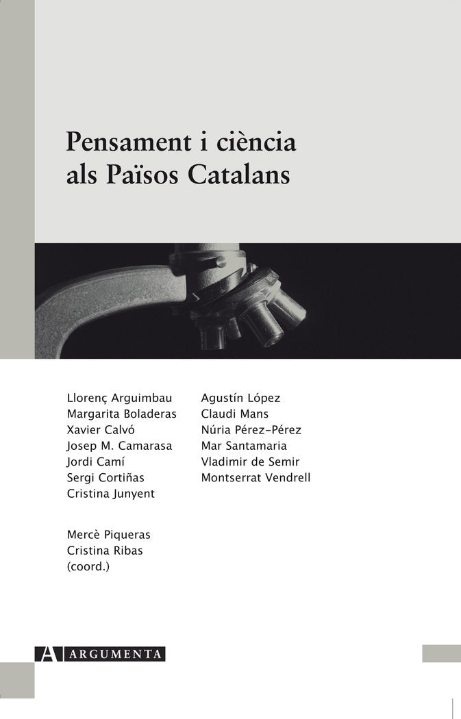 Pensament i ciència als Països Catalans, de Arguimbau, Llorenç | portada del libro