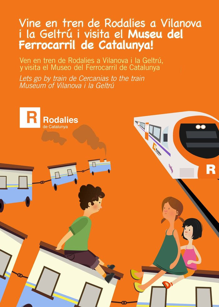 VINE EN TREN DE RODALIES A VILANOVA I LA GELTRÚ I VISITA EL MUSEU DEL FERROCARRIL, de Garcia Fuertes | portada del libro