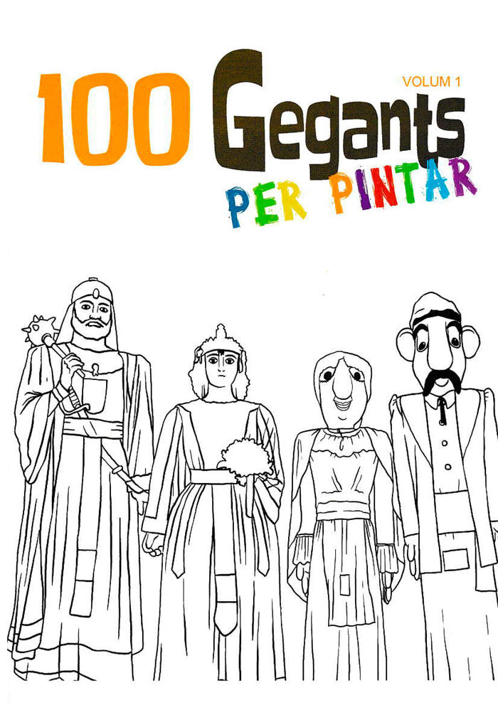 100 Gegants per pintar. Volum 1, de Juanolo | portada del libro