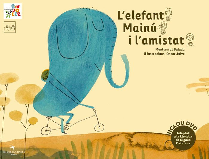 L'elefant Mainú i l'amistat, de Balada Herrera | portada del libro