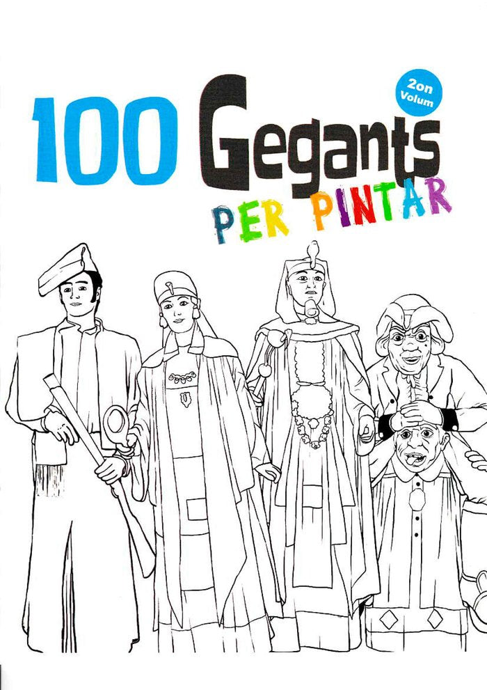 100 Gegants per pintar. Volum 2, de Juanolo | portada del libro