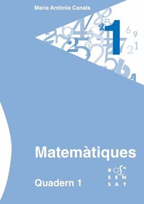 Matemàtiques. Quadern 1, de Canals, Maria Antònia | portada del libro