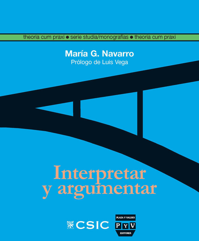 INTERPRETAR Y ARGUMENTAR, de G. Navarro, María | portada del libro
