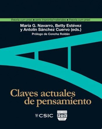 CLAVES ACTUALES DE PENSAMIENTO, de G. Navarro, María | portada del libro