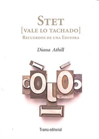 Stet (vale lo tachado), de Athill | portada del libro