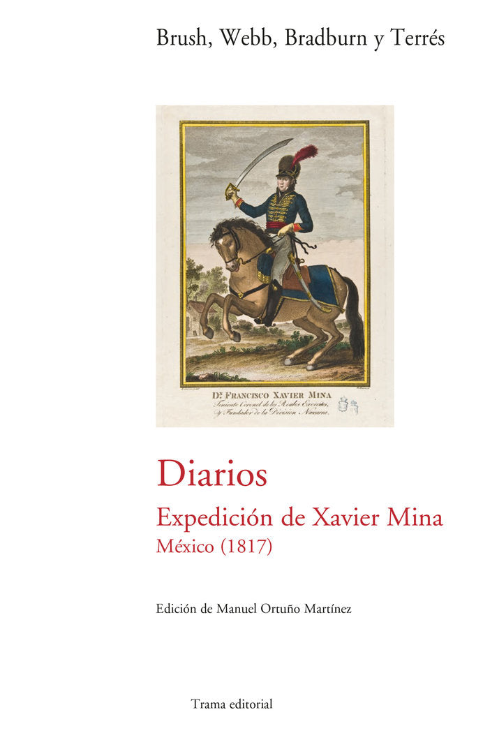 Diarios. Expedición de Mina. México (1817), de Brush | portada del libro