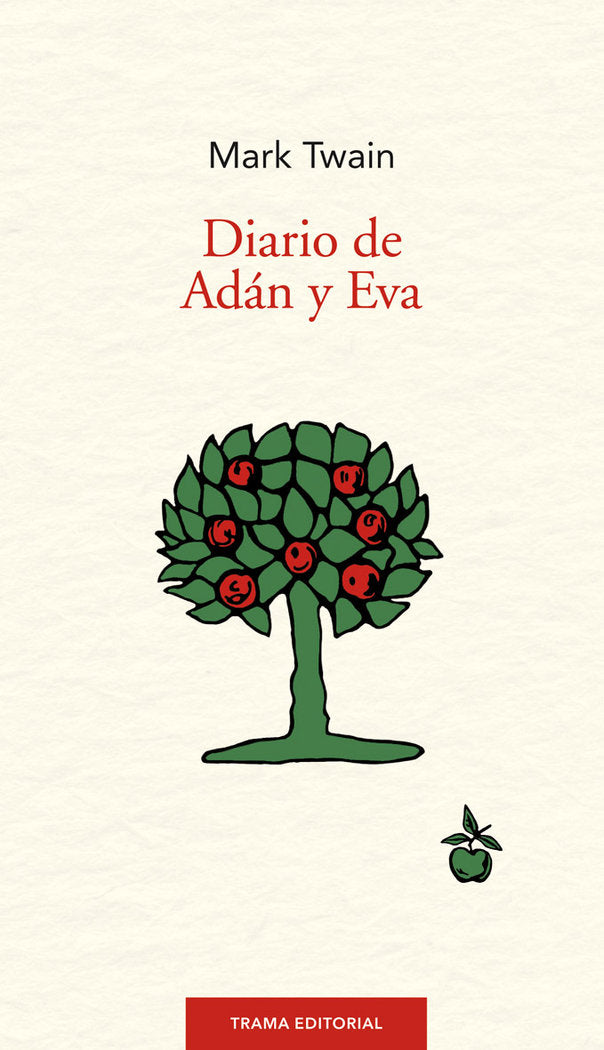 Diario de Adán y Eva, de Twain | portada del libro