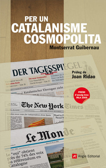 PER UN CATALANISME COSMOPOLITA, de GUIBERNAU I BERDUN, MONTSERRAT | portada del libro