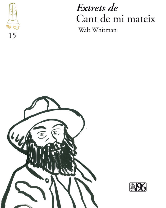 Extrets de Cant de mi mateix, de Whitman | portada del libro