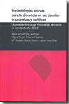 Metodologías activas para la docencia en las ciencias económicas y jurídicas, de Boldova Pasamar | portada del libro