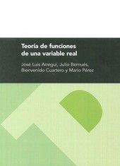Teoría de funciones de una variable real, de Arregui Casaus | portada del libro