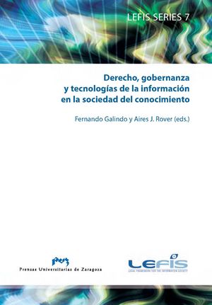 Derecho, gobernanza y tecnologías de la información en la sociedad del conocimiento, de Varios autores | portada del libro