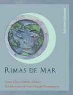 Rimas de mar, de LUISA MARIA MARTIN ALONSO | portada del libro