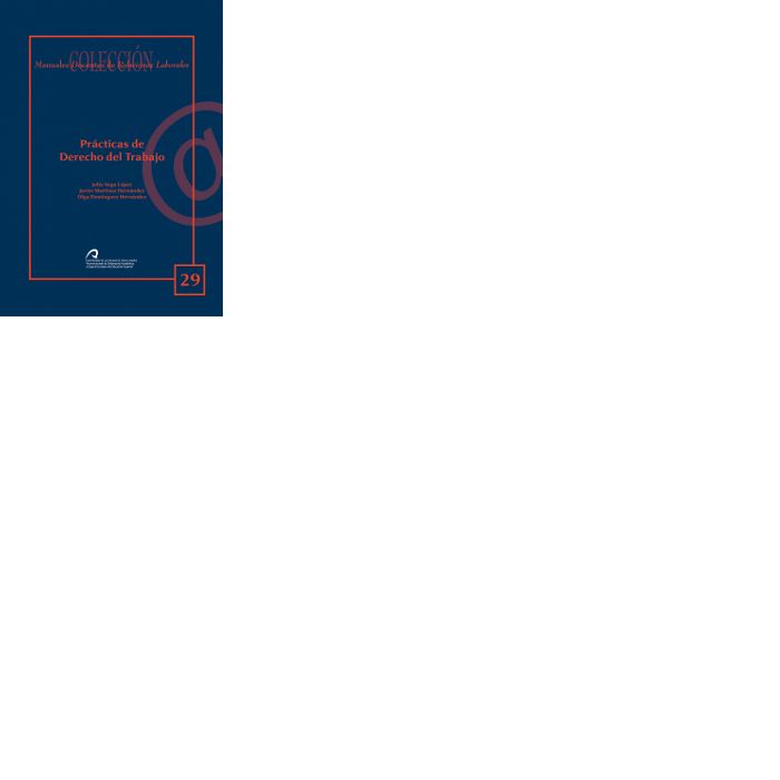 Prácticas de derecho del trabajo, de Vega López | portada del libro