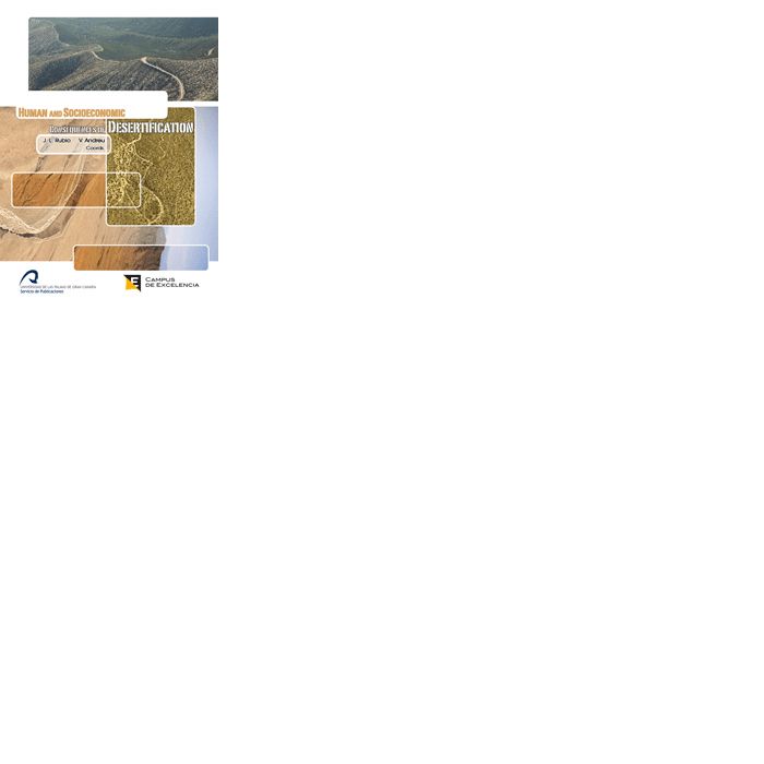 Human and Socioeconomic consequences of desertification, de Rubio | portada del libro