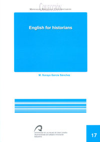 English for historians, de García Sánchez | portada del libro