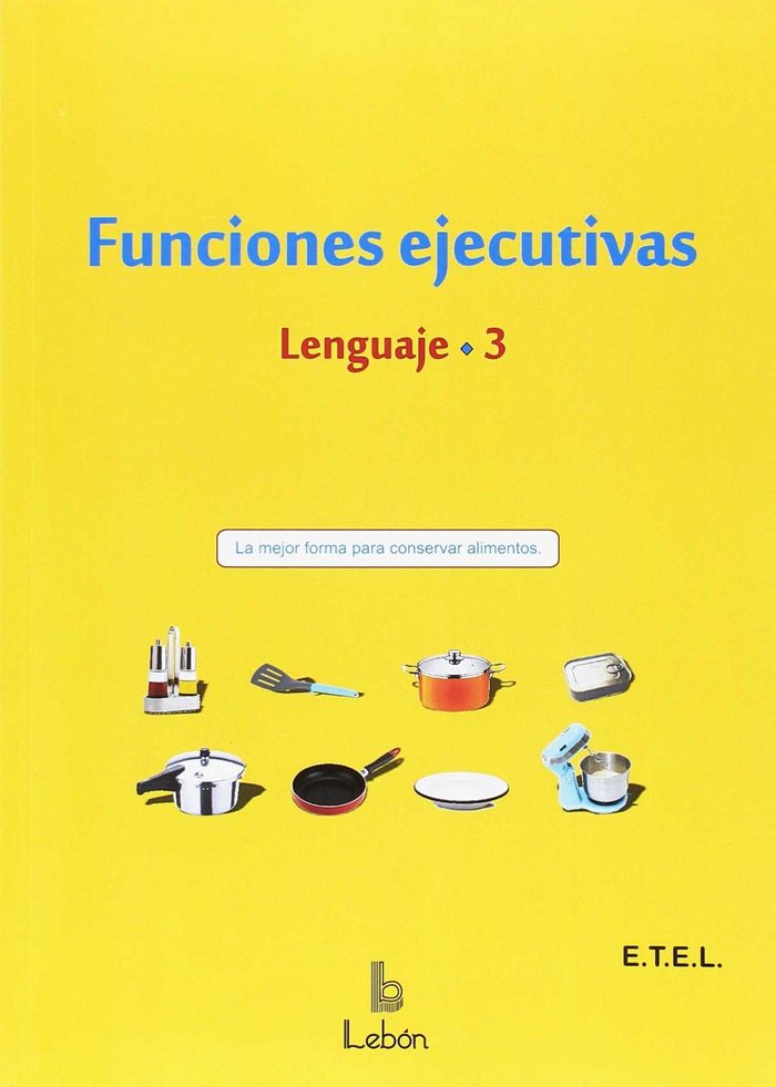 FUNCIONES EJECUTIVAS. LENGUAJE-3, de ETEL | portada del libro
