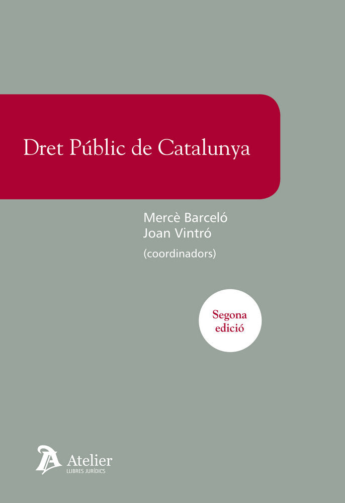 Dret públic de Catalunya, de Barceló i Serramalera, Mercè | portada del libro