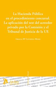 Hacienda pública en el procedimiento concursal., de Luchena Mozo, Gracia | portada del libro