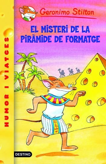 17- El misteri de la piràmide de formatge, de Stilton | portada del libro