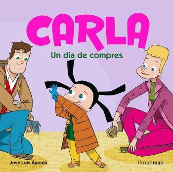 Carla. Un dia de compres, de Ágreda | portada del libro