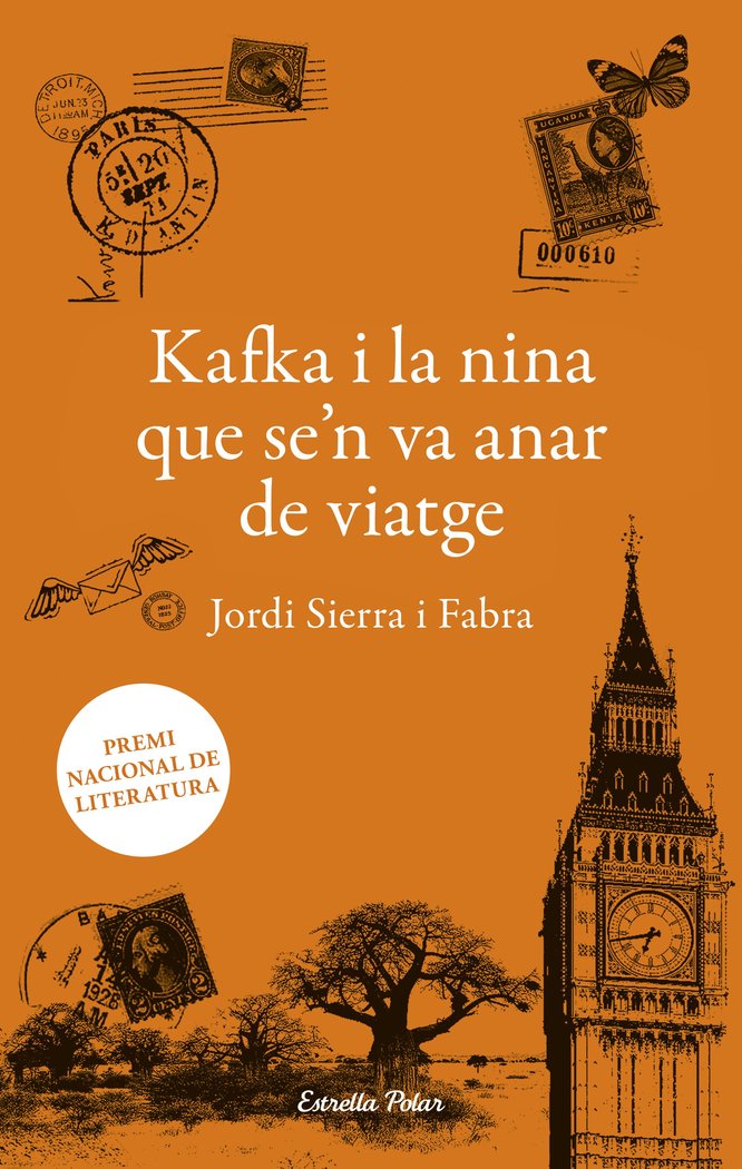 Kafka i la nina que se'n va anar de viatge, de Sierra i Fabra, Jordi | portada del libro