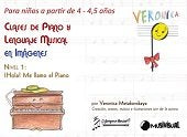 CLASES DE PIANO Y LENGUAJE MUSICAL EN IMAGENES, NIVEL 1, de METAKOVSKAIA, VERONIKA | portada del libro