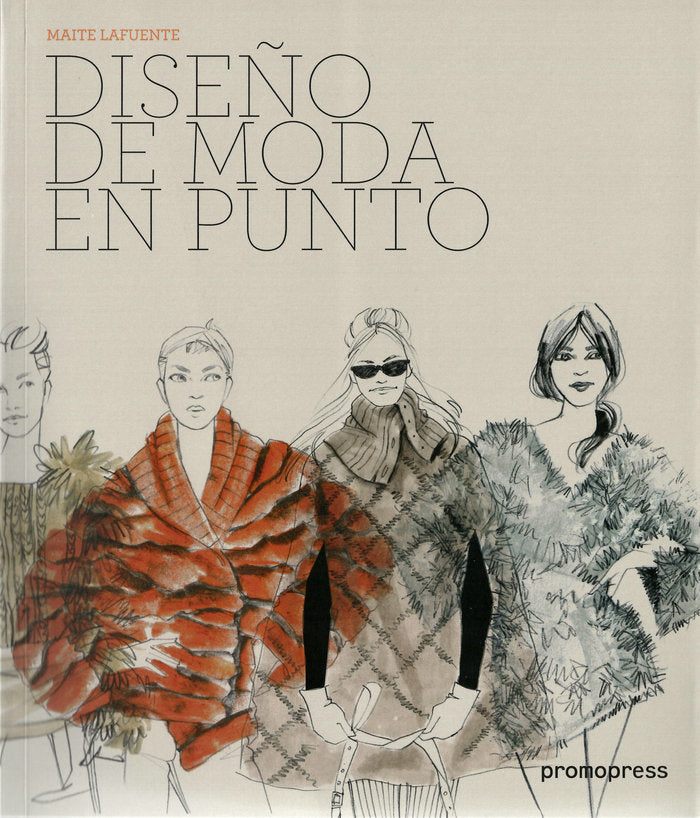Diseño de Moda en punto, de La Fuente, Maite | portada del libro