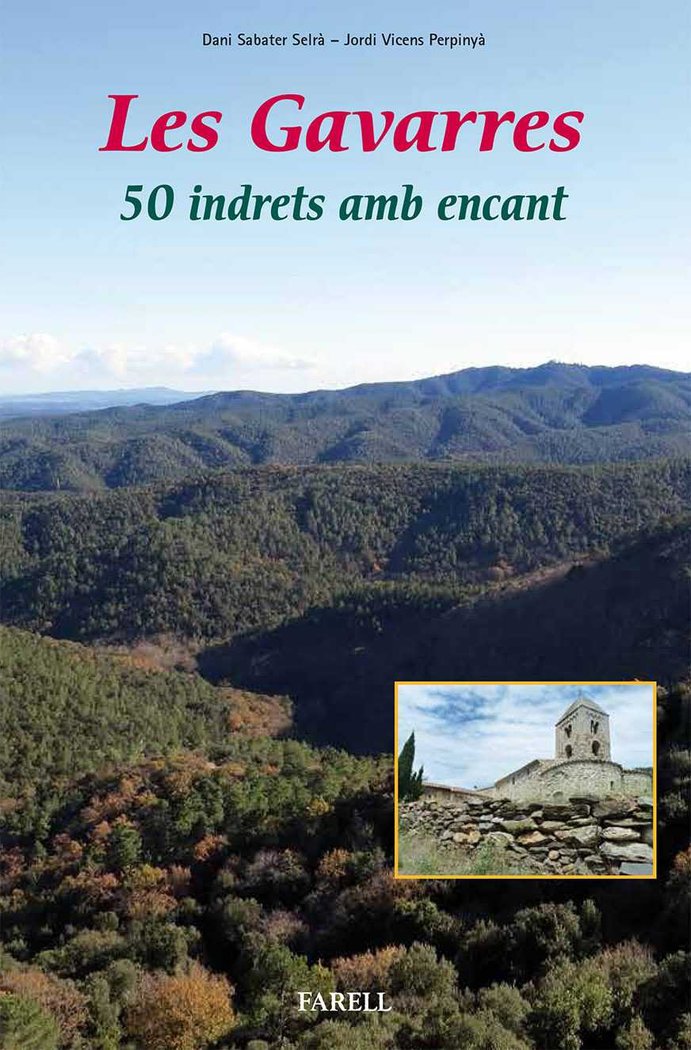 Les Gavarres. 50 indrets amb encant, de Sabater Selra, Dani | portada del libro