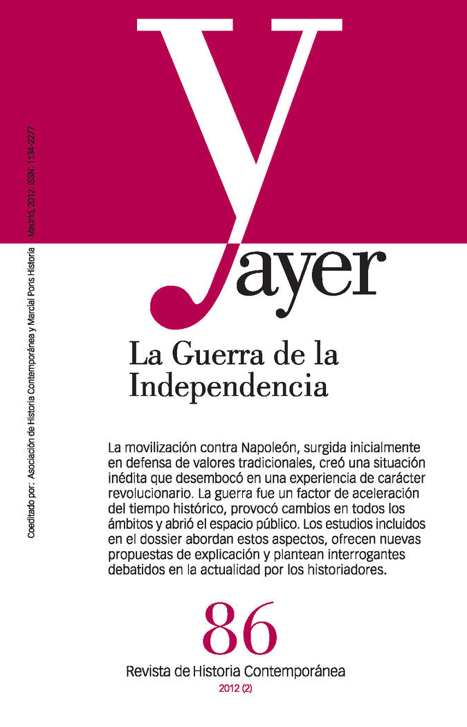 GUERRA DE LA INDEPENDENCIA, LA, de La Parra, Emilio | portada del libro
