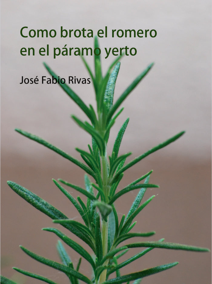 COMO BROTA EL ROMERO EN EL PARAMO YERTO, de RIVAS GUERRERO,JOSE FABIO | portada del libro