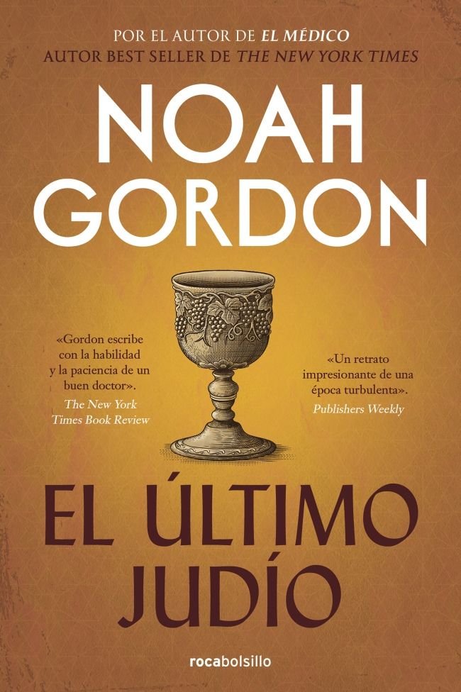 El último judío, de Gordon, Noah | portada del libro