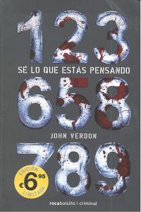 Sé lo que estás pensando, de Verdon | portada del libro