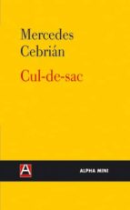 CUL DE SAC, de Mercedes Cebrián | portada del libro