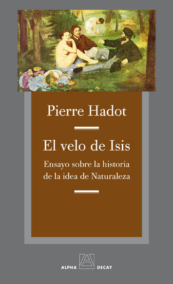 EL VELO DE ISIS, de Hadot, Pierre | portada del libro