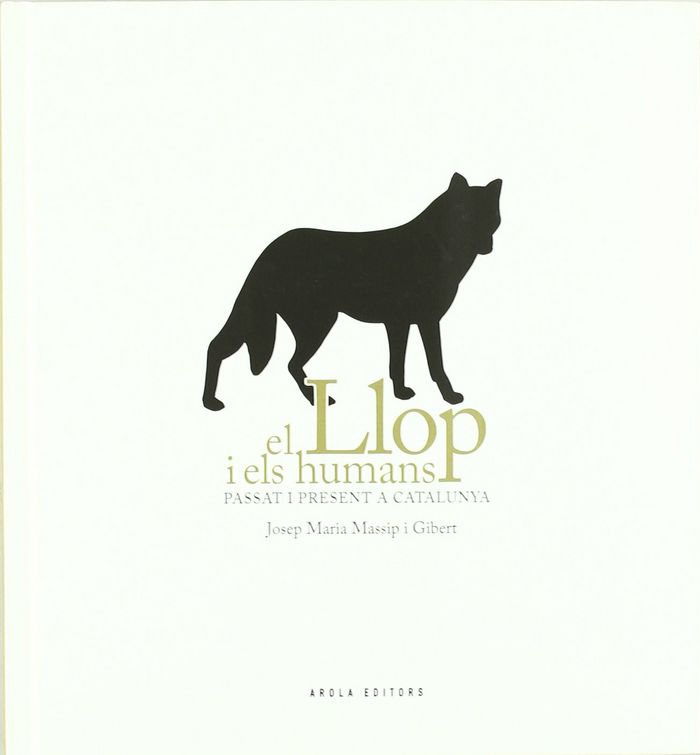 El llop i els humans, de Massip i Gibert | portada del libro
