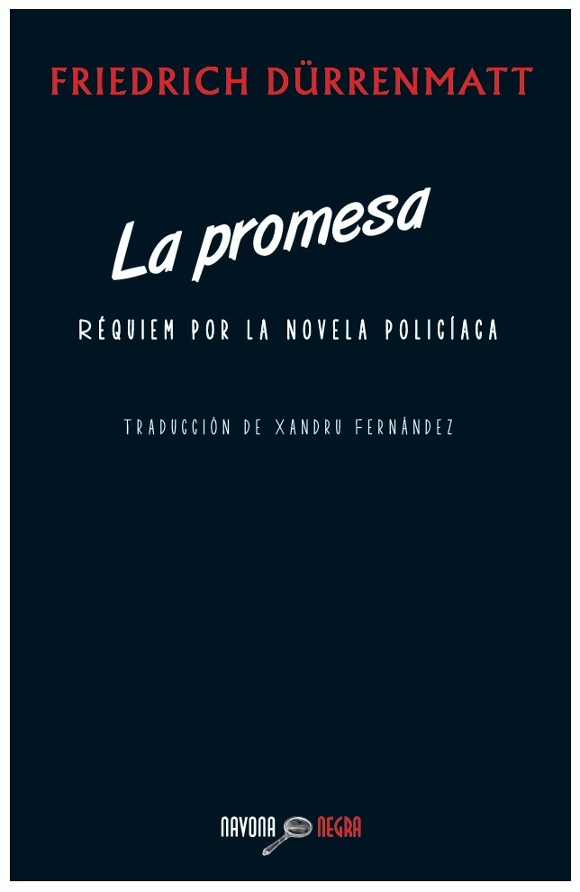 La promesa, de Dürrenmatt, Friedrich | portada del libro