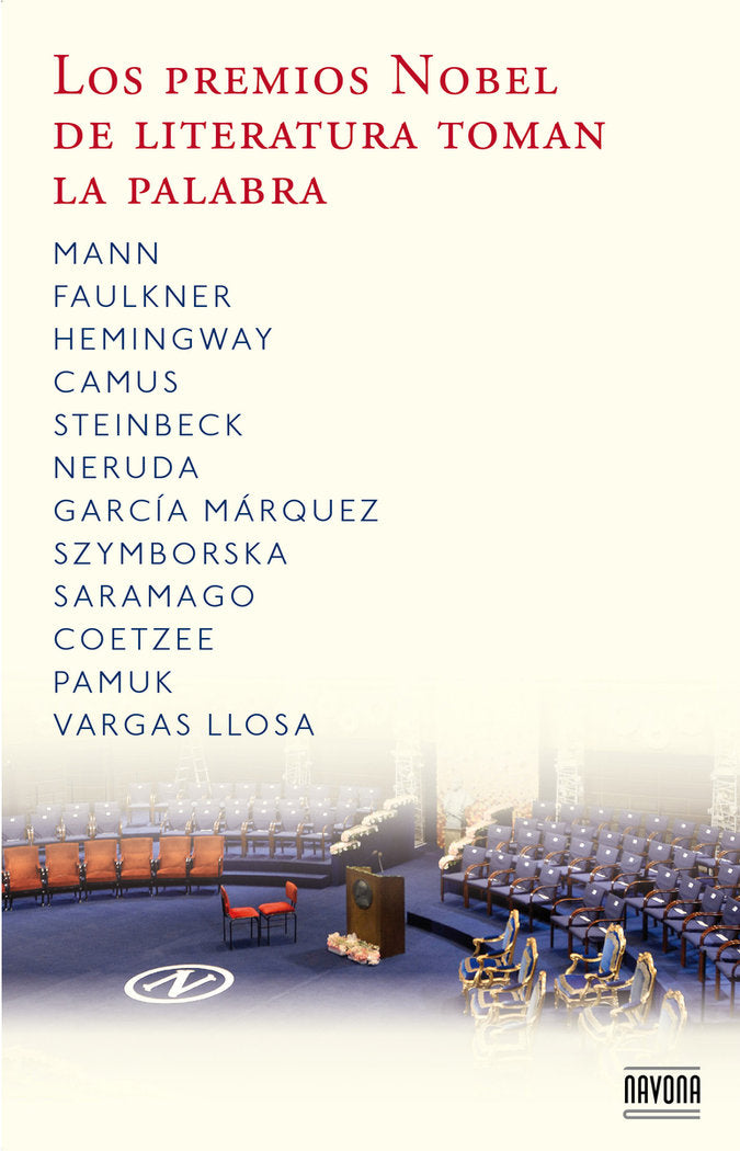 Los premios Nobel de literatura toman la palabra, de Varios autores | portada del libro