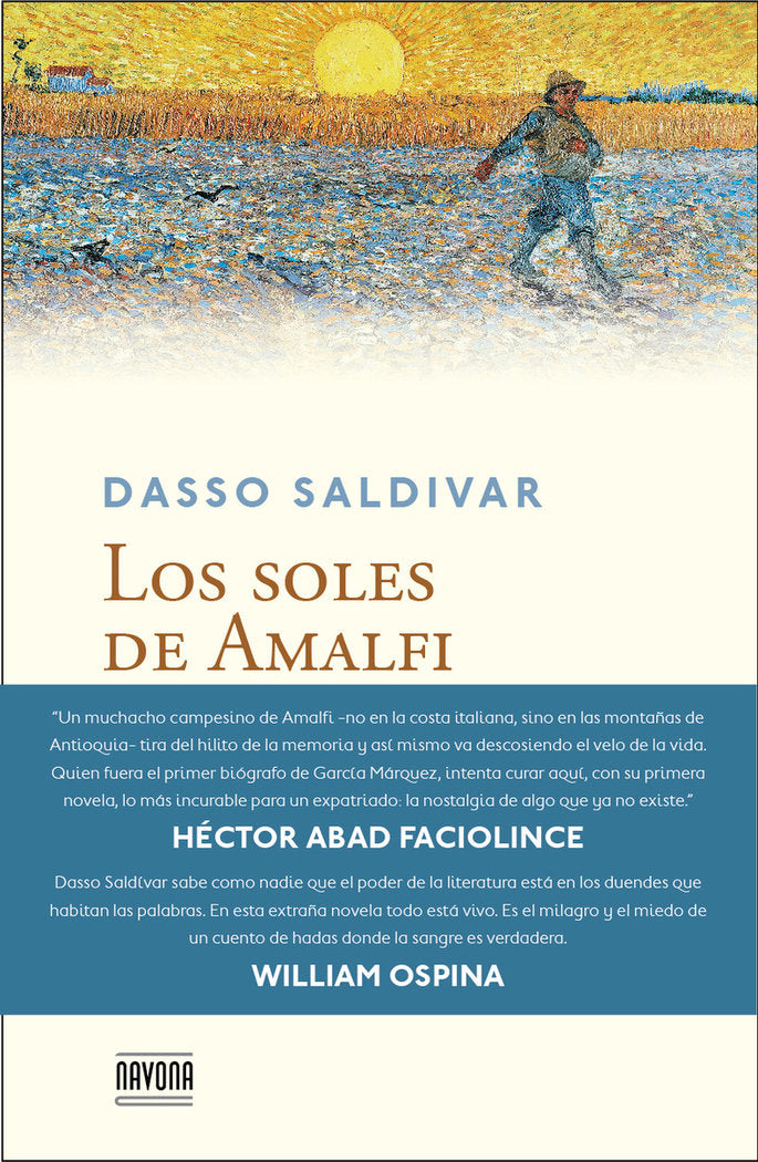 Los soles de Amalfi, de Saldívar, Dasso | portada del libro