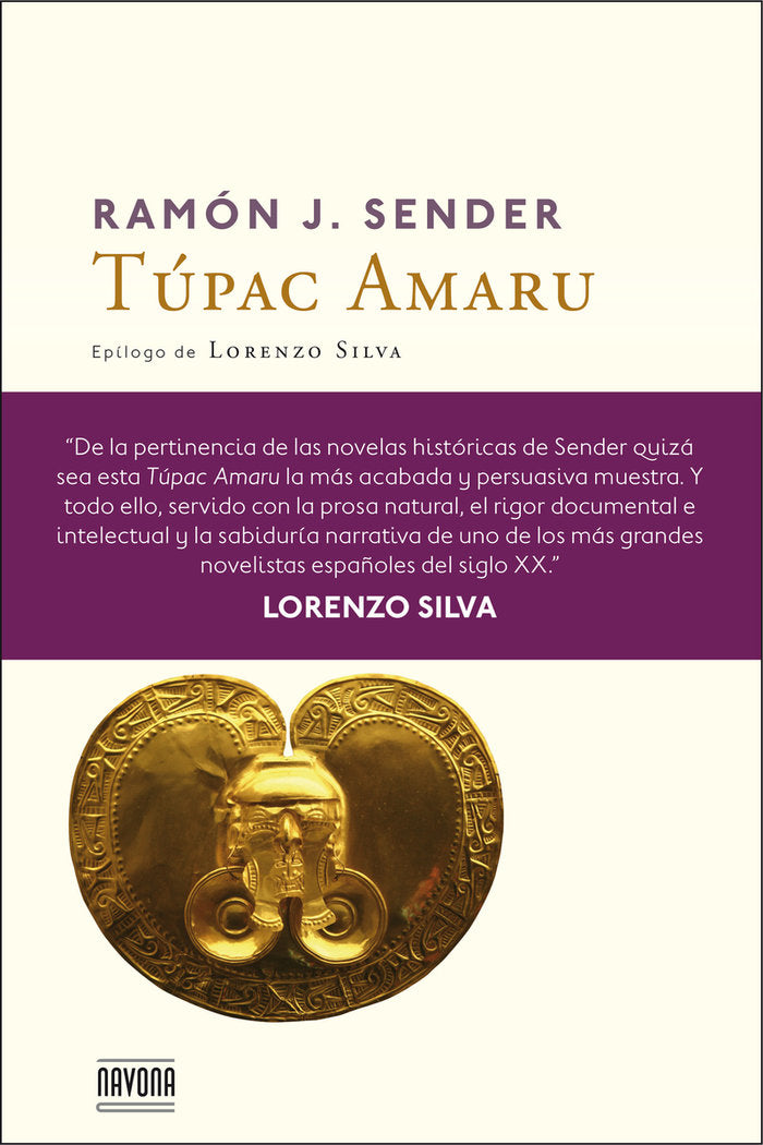 Túpac Amaru, de Sender | portada del libro