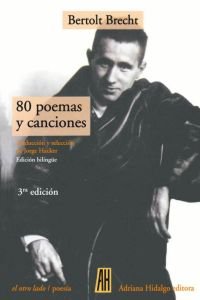 80 poemas y canciones, de Brecht, Bertolt | portada del libro